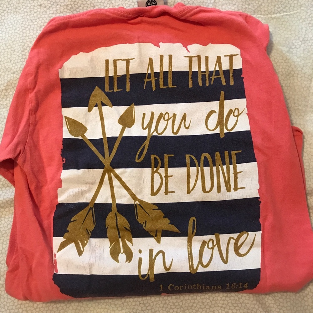 Simply Southern Comfort Long Sleeve Shirt (pink)
